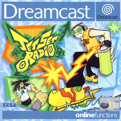 Jaquette de Jet Set Radio sur Dreamcast