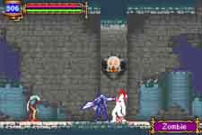 image du jeu video castlevania aria of sorrow sur nintendo game boy advance