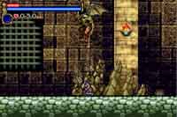 image du jeu video castlevania circle of the moon sur nintendo game boy advance