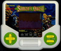 image du jeu video akumajou dracula castlevania simon's quest sur lcd tiger