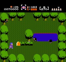 photo d'écran de Nazo No Murasamejo sur Nintendo Famicom Disk System