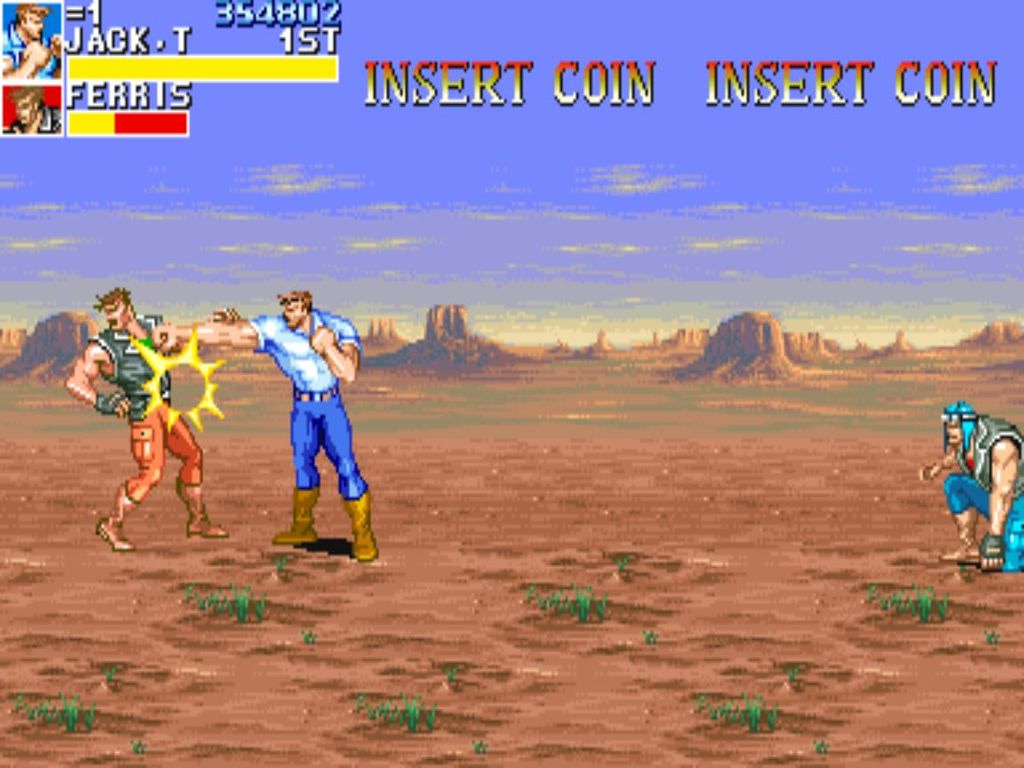 capcom cadillacs and dinosaurs game over